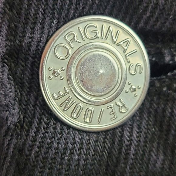 NWT RE/DONE 70s Low Rise Skinny Boot in Washed Black Jeans Women's (26)--$295 - Picture 3 of 11